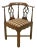 Chippendale Mahogany Corner Chair For Sale