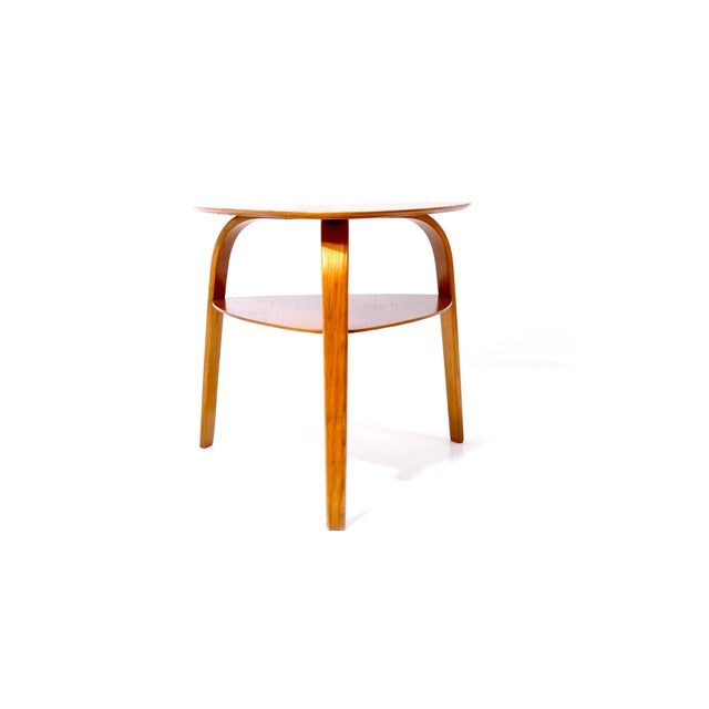 Vintage French Side Table by Hugues Steiner, 1950 For Sale - Image 6 of 16