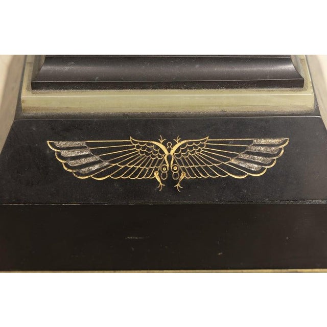 Late 19th Century Late 19th Century Pair of Egyptian Revival Inlaid Obelisks For Sale - Image 5 of 8