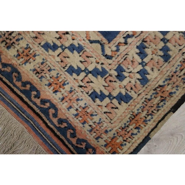 Vintage Turkish Hand Knotted Rug, 1950s For Sale - Image 4 of 16
