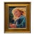 Late 20th Century American Impressionist Painting, Bright Child in Wind "A Playful Breeze" by Corinne Hartley, Framed For Sale