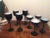 Mid-Century Modern Mid 20th Century Carlo Moretti Black Coupes and 9" Goblets - Set of 8 For Sale - Image 3 of 9