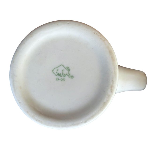 Vintage Buffalo China Restaurant Ware White Coffee Mugs/Cups – Set of 11 For Sale In Denver - Image 6 of 6