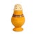 English 1810s English Mocha Dipped Ware Pepper Pot, Ochre Slip, Herringbone Band, Regency For Sale - Image 3 of 6