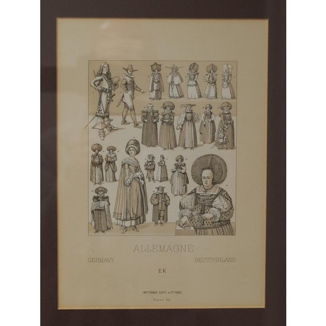 Wood 1900s Framed French Vintage Heliogravure Prints - Set of Four For Sale - Image 7 of 10