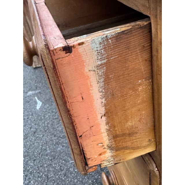 Antique English Pine Chest For Sale In Nashville - Image 6 of 15