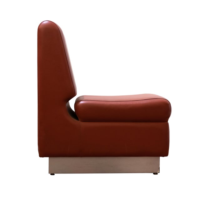 Set of Vintage Italian Armchairs, 1960s For Sale - Image 4 of 7