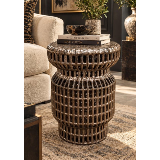 Bernhardt Aaron Chairside Table For Sale - Image 4 of 10