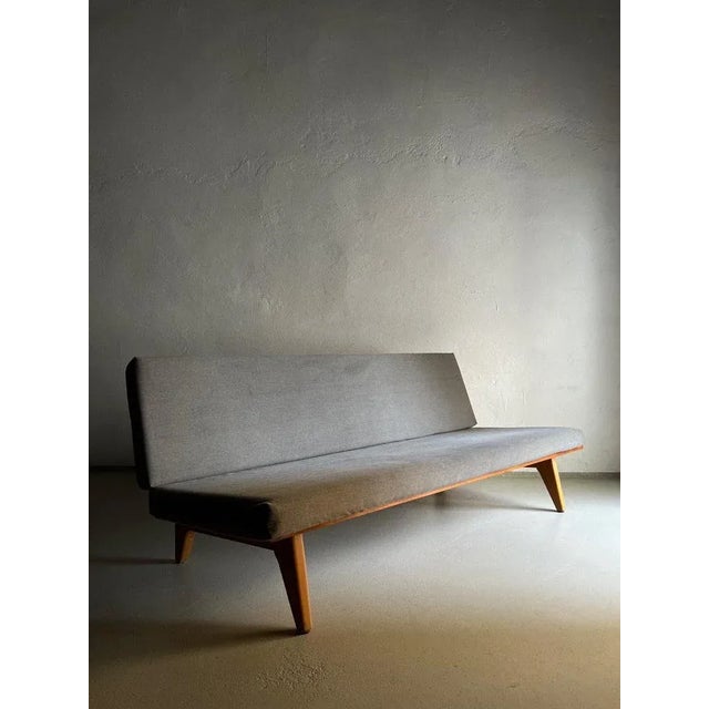 Teak Daybed Sofa by Gustaf Hiort of Ornäs | Finland | 1950s For Sale - Image 12 of 12