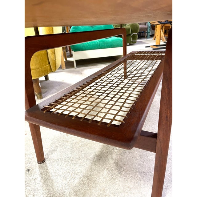 1960s Arne Hovmand Olsen Danish Modern Coffee Table For Sale - Image 5 of 10