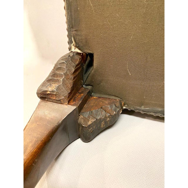 Mid 18th Century English 18th Century Vintage George III Stool For Sale - Image 5 of 10