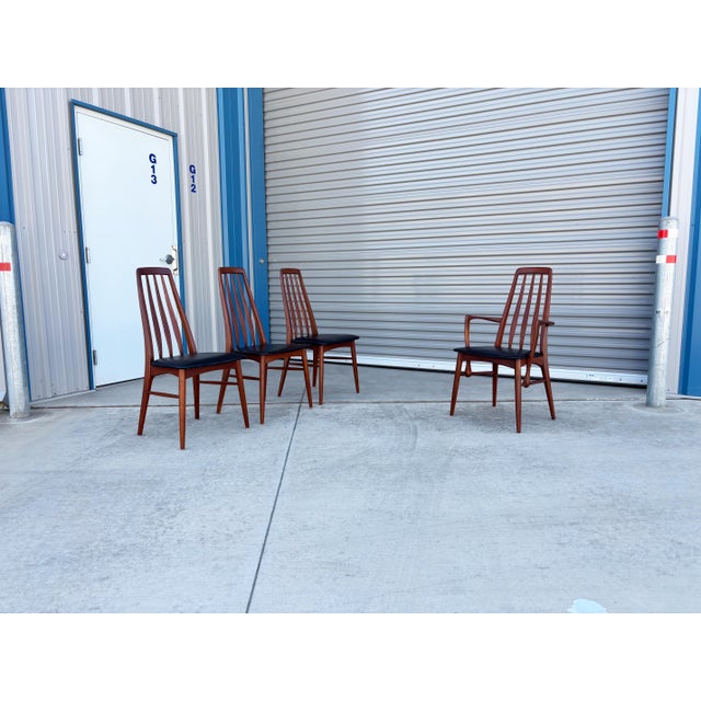 1960s 1960s Danish Modern Teak Dining Chairs by Niels Koefoed Set of- 6 For Sale - Image 5 of 12