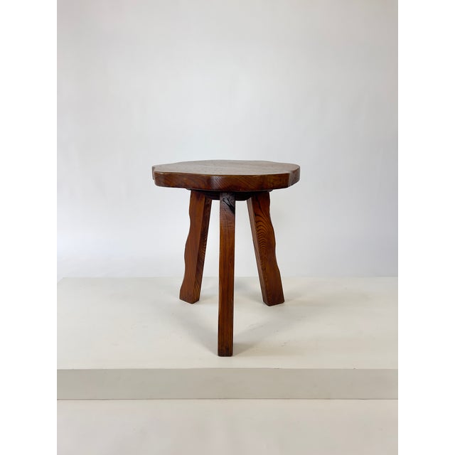 Mid-Century Brutalist Rustic Primitive Side Table from Wanderwood, England, 1950s For Sale - Image 13 of 13