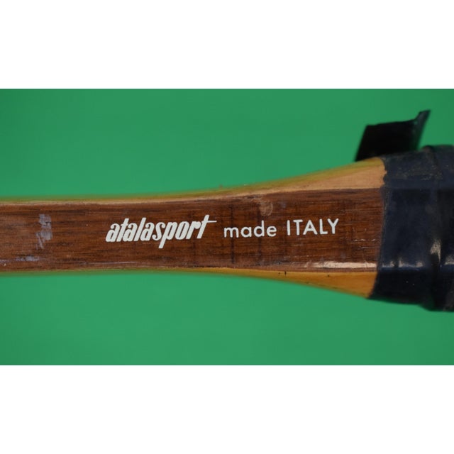 Late 20th Century Abercrombie & Fitch Wooden Tennis Racquet For Sale - Image 5 of 6