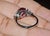 Late 20th Century Gia 4.47Cts No-Heat Mozambique Ruby & D Vvs2 Heart Diamond Platinum Three Stone Ring, Size 6 For Sale - Image 11 of 18