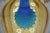Italian Murano Liberty-Style Blue and Yellow Glass Pitcher, 20th Century For Sale - Image 9 of 12