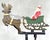 1950s Vintage Folk Art Santa Sleigh Balancing Toy, 1950s For Sale - Image 5 of 16