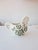Vintage English Green Transferware Vanity Set by Crown Devon Fieldings, 1940s, Set of 3 For Sale - Image 12 of 15
