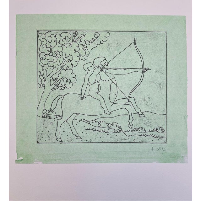 Contemporary François-Xavier Lalanne, House and Boar, 2005, Etching For Sale - Image 3 of 5