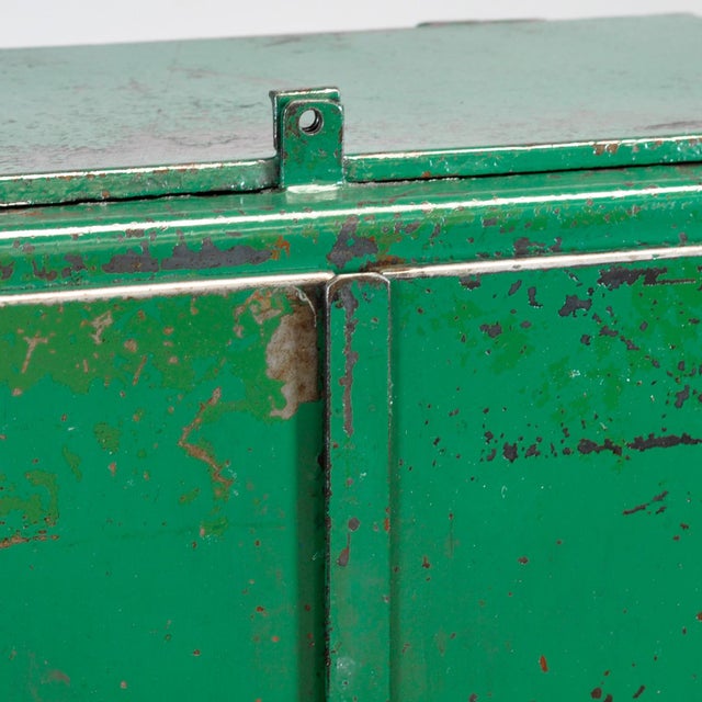 Industrial Iron Cabinet, 1970s For Sale - Image 9 of 16