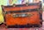 Flat Top Antique Cedar Trunk With Brass Hardware For Sale In Saint Louis - Image 6 of 10
