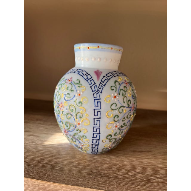 Antique Thomas Webb Moroccan Glass Vase For Sale - Image 11 of 14