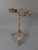 Rustic European Antique Arts & Crafts Copper Double Pricket Candlestick, C. 1900–1930, Brutalist Style For Sale - Image 3 of 18