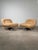 Pair of Italian Mid-Century Modern Lounge Armchairs, 1960s – Space Age Style An elegant pair of vintage lounge armchairs...