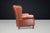 Wood Patinated Cognac Leather Wingback Lounge Chair, Netherlands, 1960s For Sale - Image 7 of 13