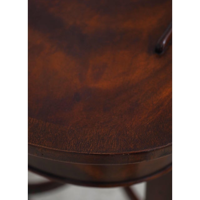 Theodore Alexander Kidney Mahogany Desk For Sale - Image 9 of 18