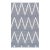 Pasargad Home Simplicity Navy Cotton Area Rug- 8' 0" X 10' 0" For Sale