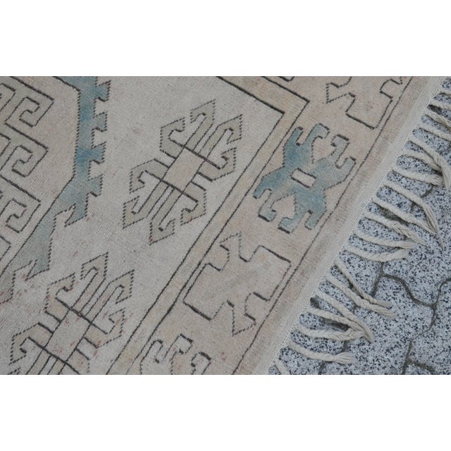 Anatolian Wool Vintage Turkish Carpet For Sale - Image 9 of 11