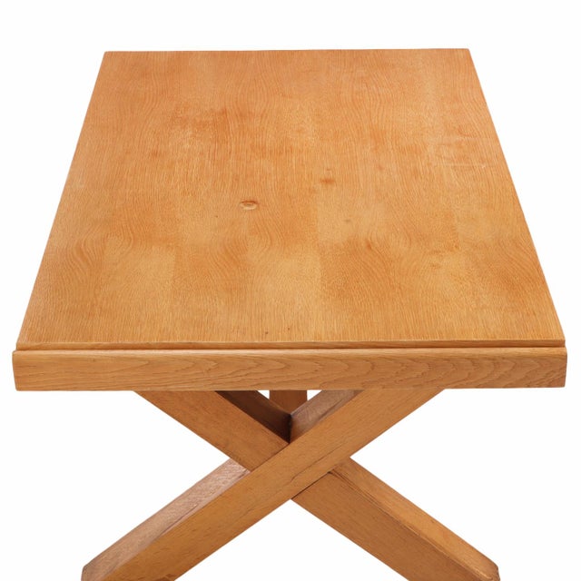 Belgian Oak Table, C. 1945. For Sale In Philadelphia - Image 6 of 6
