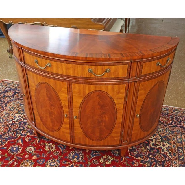 Ethan Allen Mahogany Newport Collection Chest Buffet Server Sideboard Commode Dimensions : 50" Wide X 19" Deep X 35.5"...
