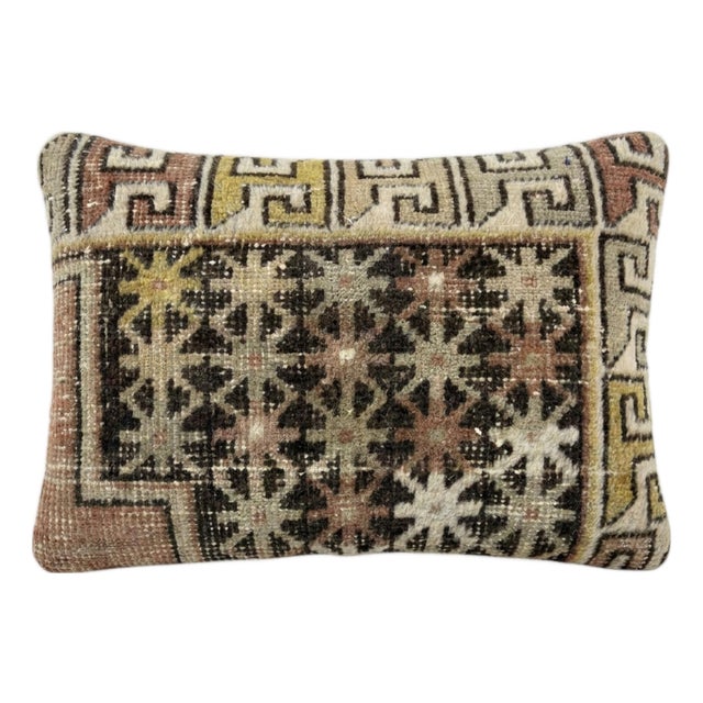 Bohemian Lumbar Rug Pillow Cover 16'' X 24'' For Sale