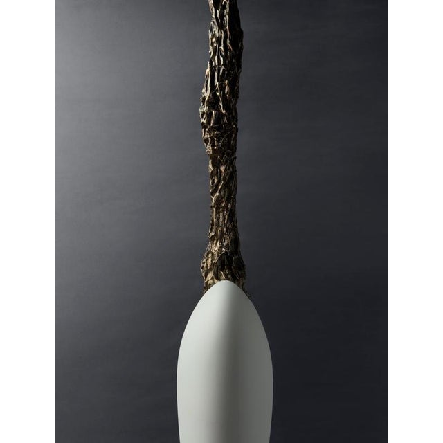 Metal LV-426 Pendant in Patinated Cast Bronze by William Guillon For Sale - Image 7 of 11