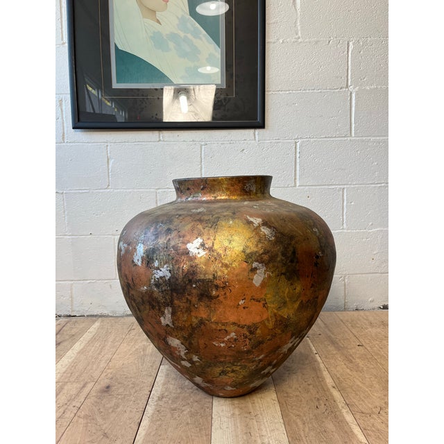 Steven Kaye Post-Modern Floor Vase, Earthenware, Millennium Collection, 1989 For Sale - Image 10 of 10