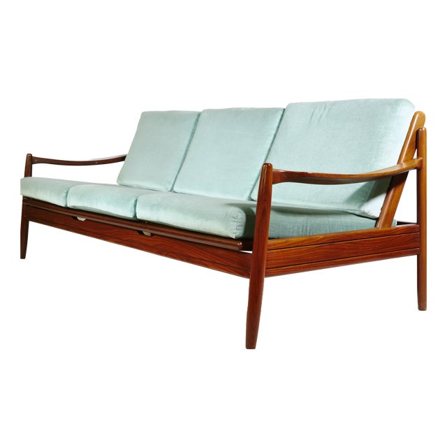 Mid-Century Danish Teak Sofa, 1960s For Sale