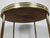 Coffee Table in Brass and Black Glass, 1970s For Sale - Image 15 of 16