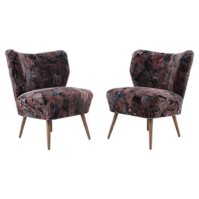 Set of Lounge Chairs, 1950s For Sale