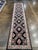 1990s Handwoven Persian Design Indian Rug - 2'7" X 12'0"