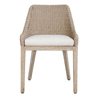 Paloma Outdoor Wicker Dining Chair For Sale