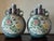 Antique 15" Chinese Famille Rose Moon Flask Vases - Guangxu Period Pair For Sale In San Francisco - Image 6 of 8