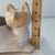 Vintage 1960s Cat Pottery Planter David Stewart Lions Valley Stoneware Speckled Glaze MCM For Sale - Image 10 of 13