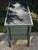 Vintage Industrial Desk in Green Metal, 1950s For Sale - Image 11 of 18