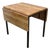 West Elm Box Frame Drop Leaf Dining Table For Sale
