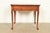 Baker Furniture Queen Anne Walnut and Burl Wood Tea Table For Sale - Image 14 of 16
