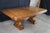 Thomasville Attributed Thomasville Italian Hills of Tuscany Bibbiano Trestle Dining Table 118" For Sale - Image 4 of 17