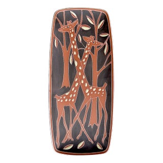 Mid-Century Wall Plate by Arnold Wiigs, Norway, 1950s For Sale