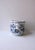 Blue and White Porcelain Planter Cachepot From Estee Lauder For Sale In New York - Image 6 of 9